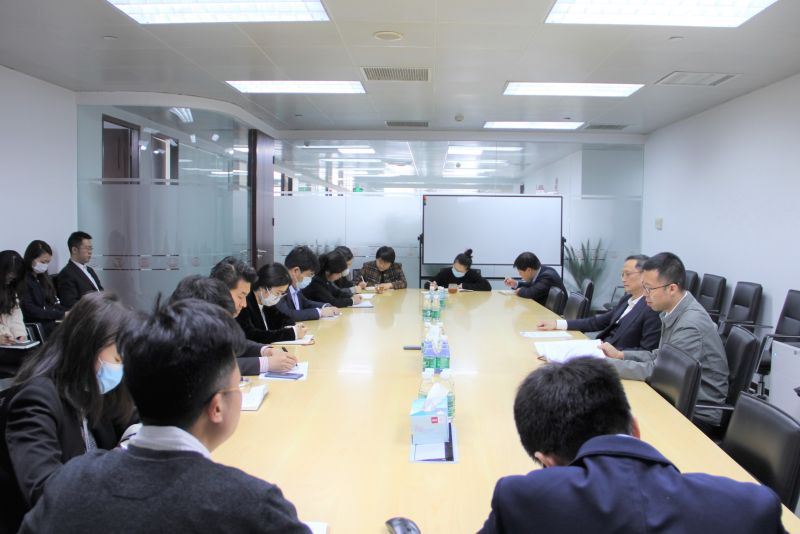 李京书记传达集团第三次党代会精神（新闻稿照片）